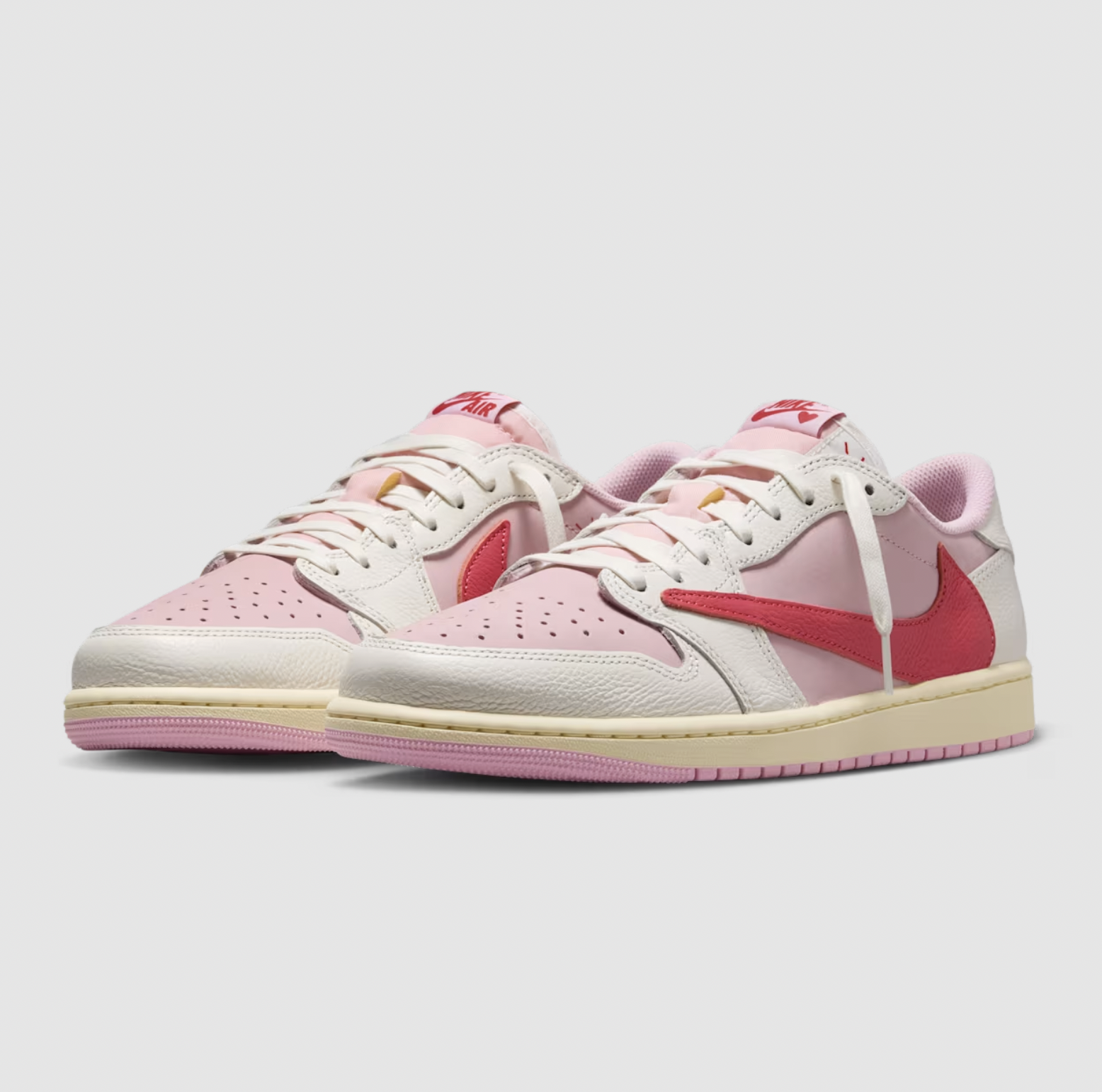 [現貨] Air Jordan x Travis Scott Retro 1 Low | Tropical Pink |  IQ7604-101