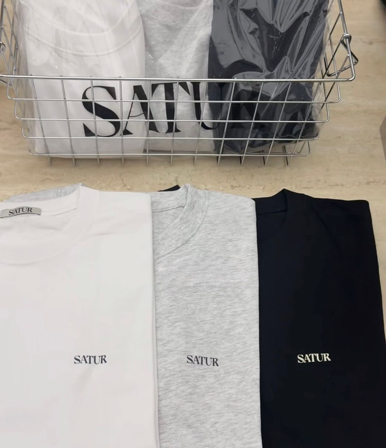 【預購】WKR060201 Satur 休閒短袖上衣（一套三件）