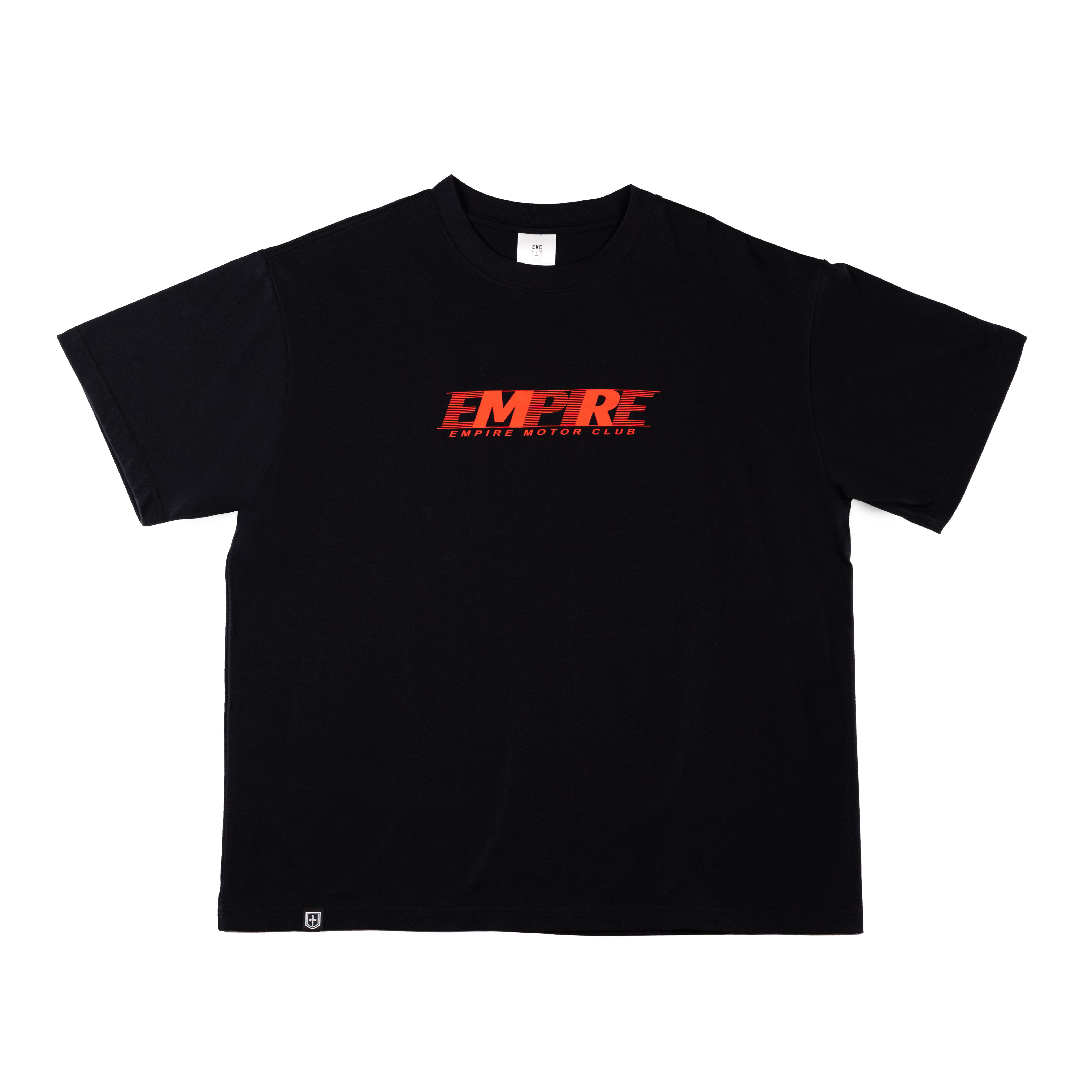 EMC 賽車條紋 TEE 黑