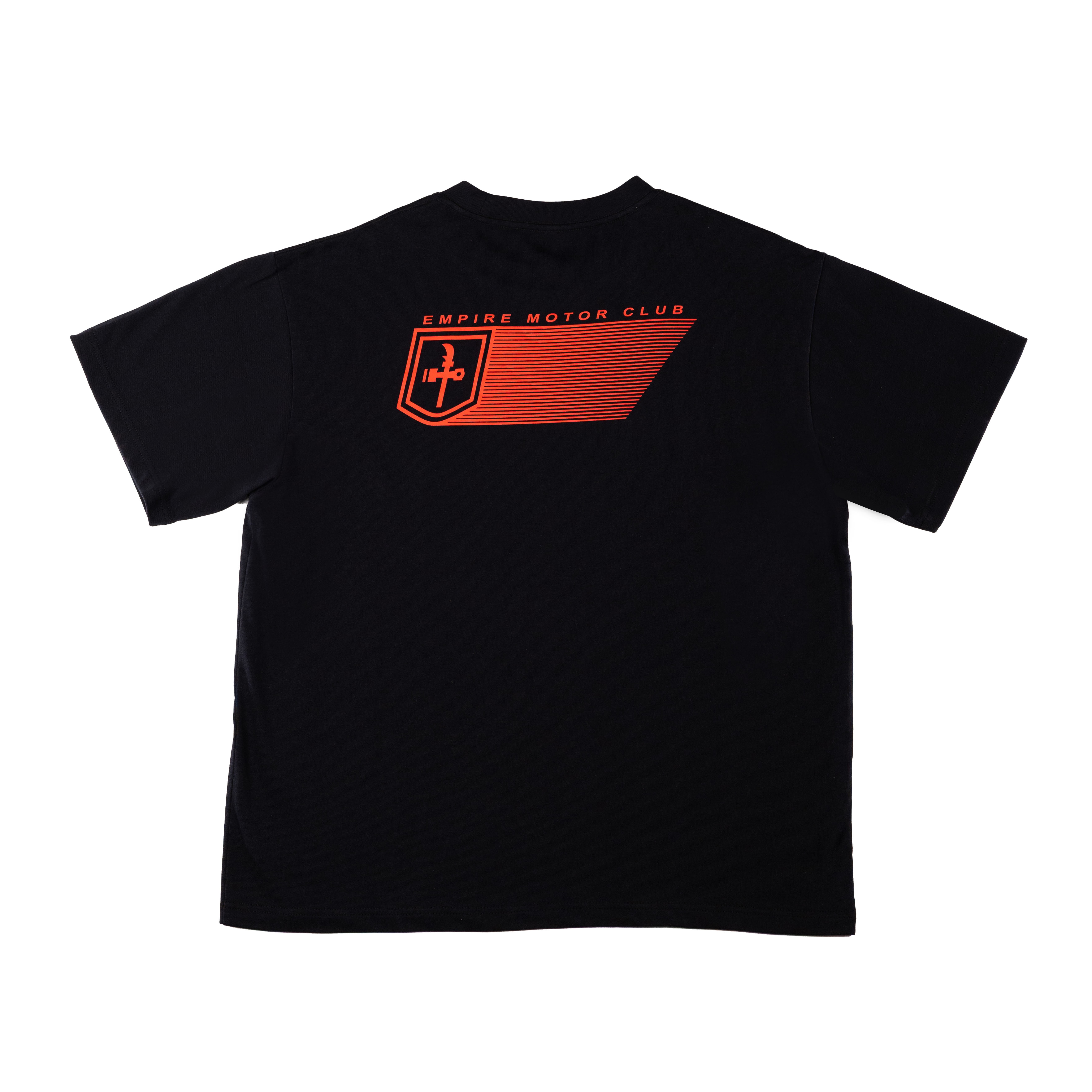 EMC 賽車條紋 TEE 黑