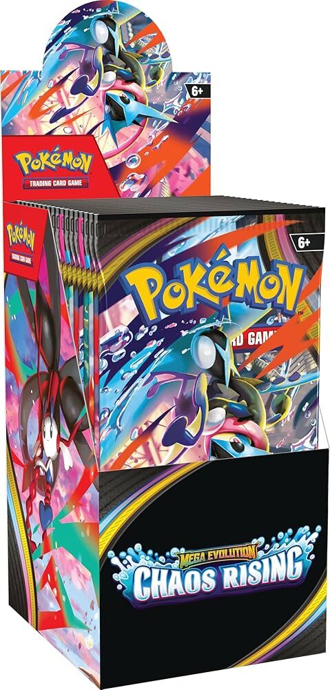 【美版】Pokemon Trading Card Game - Mega Evolution Chaos Rising Booster Bundle - 擴充包（原盒）