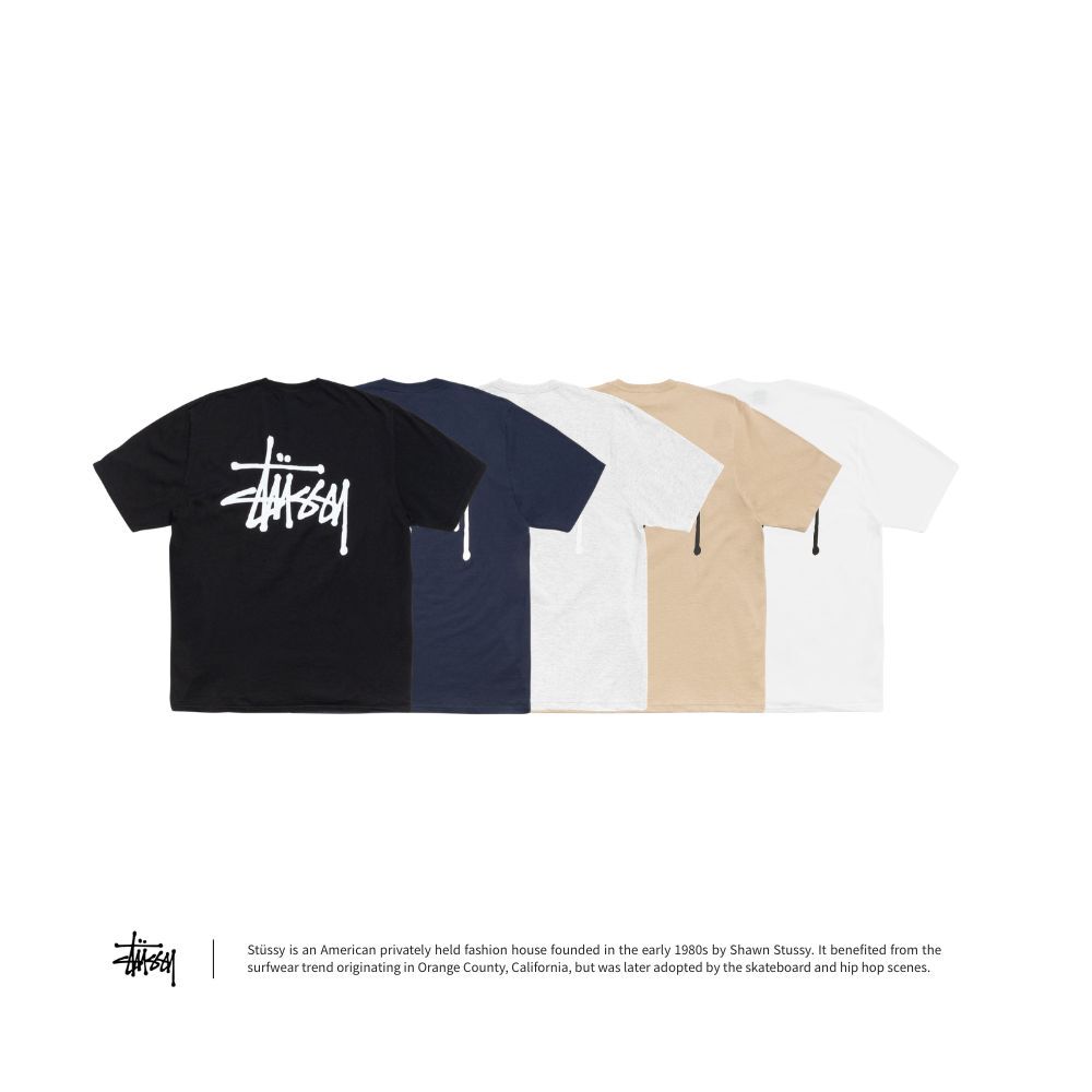 "代購" Stussy BASIC STÜSSY TEE 基本款 logo TEE