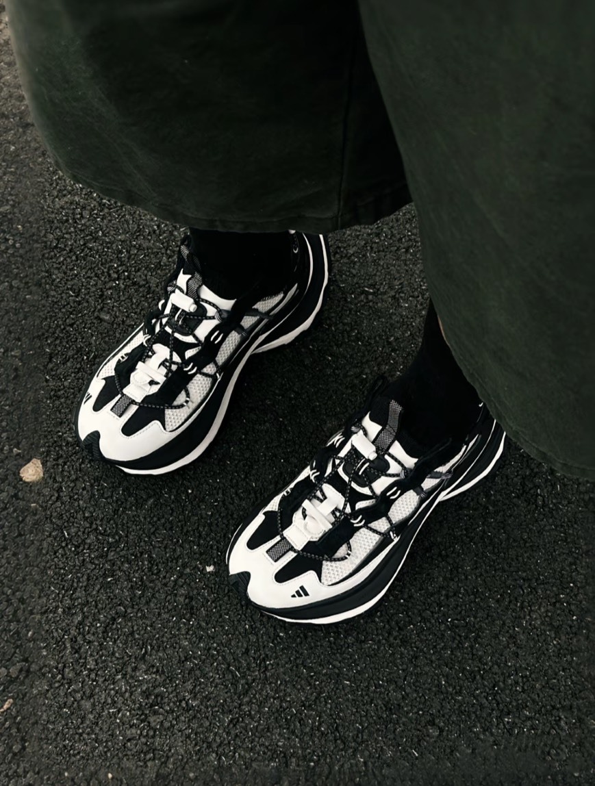 Adidas FOS XLG Speed Hike "White Black" 黑白 抽繩 老爹鞋 KK1916
