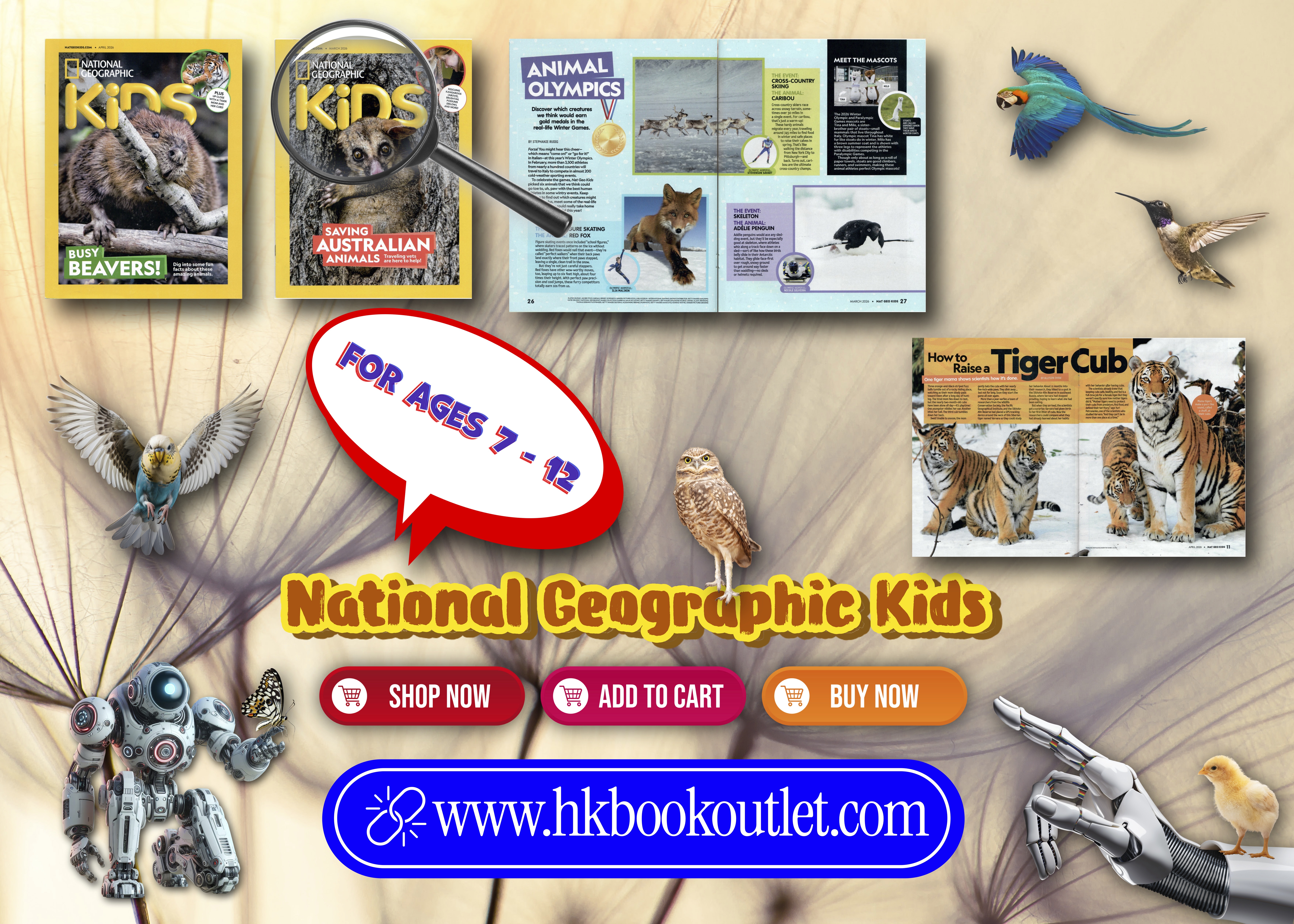 National Geographic Kids (Oct 2026 - July 2027 共 10 期)