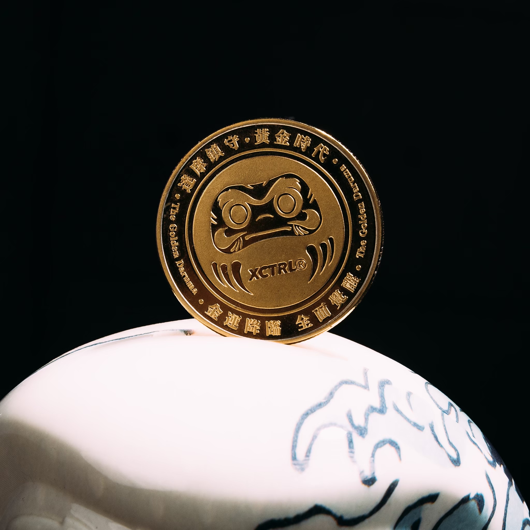XCTRL 黃金達摩紀念金幣