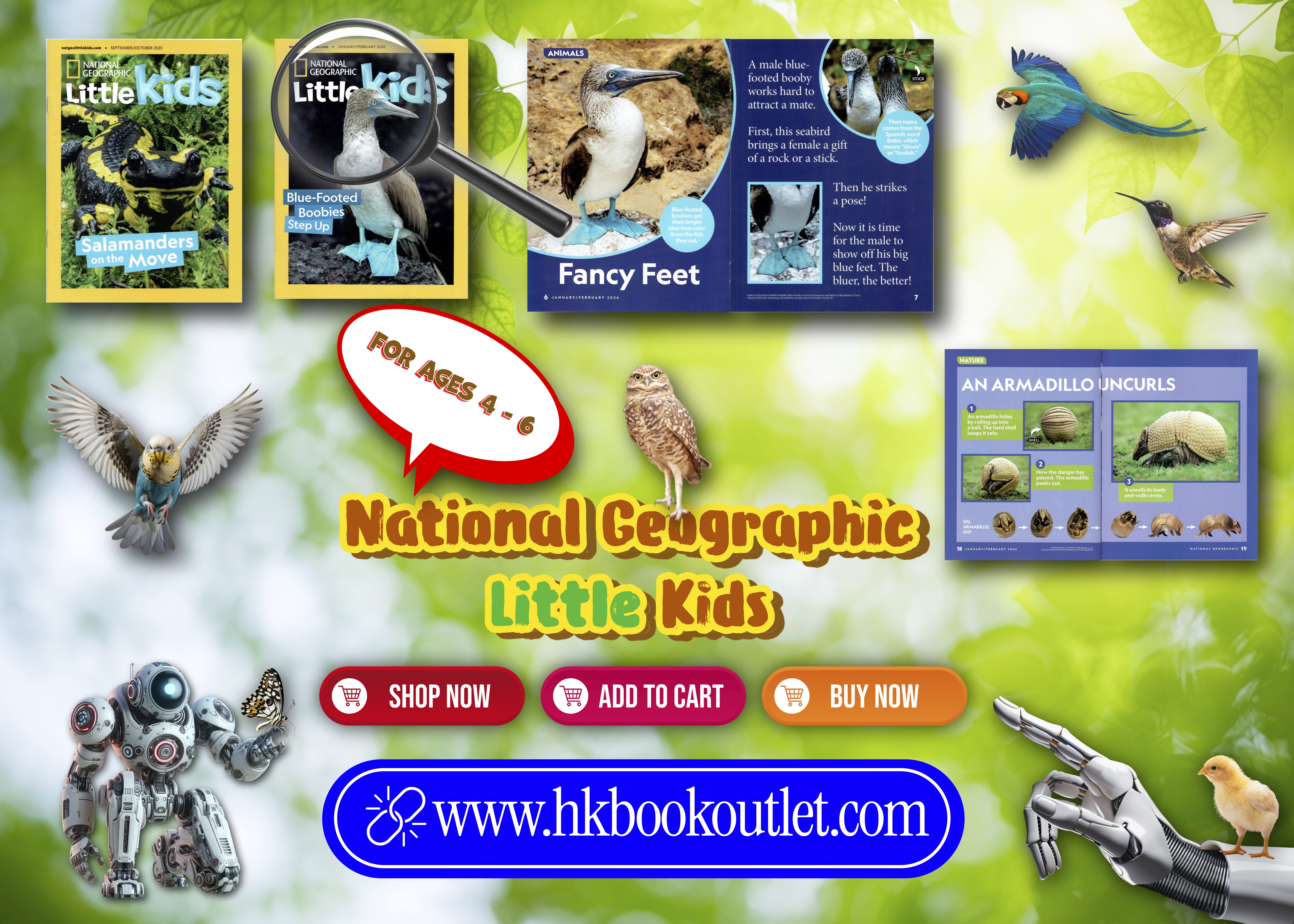 National Geographic Little Kids (Oct 2026 - July 2027 雙月刊 共 6 期)