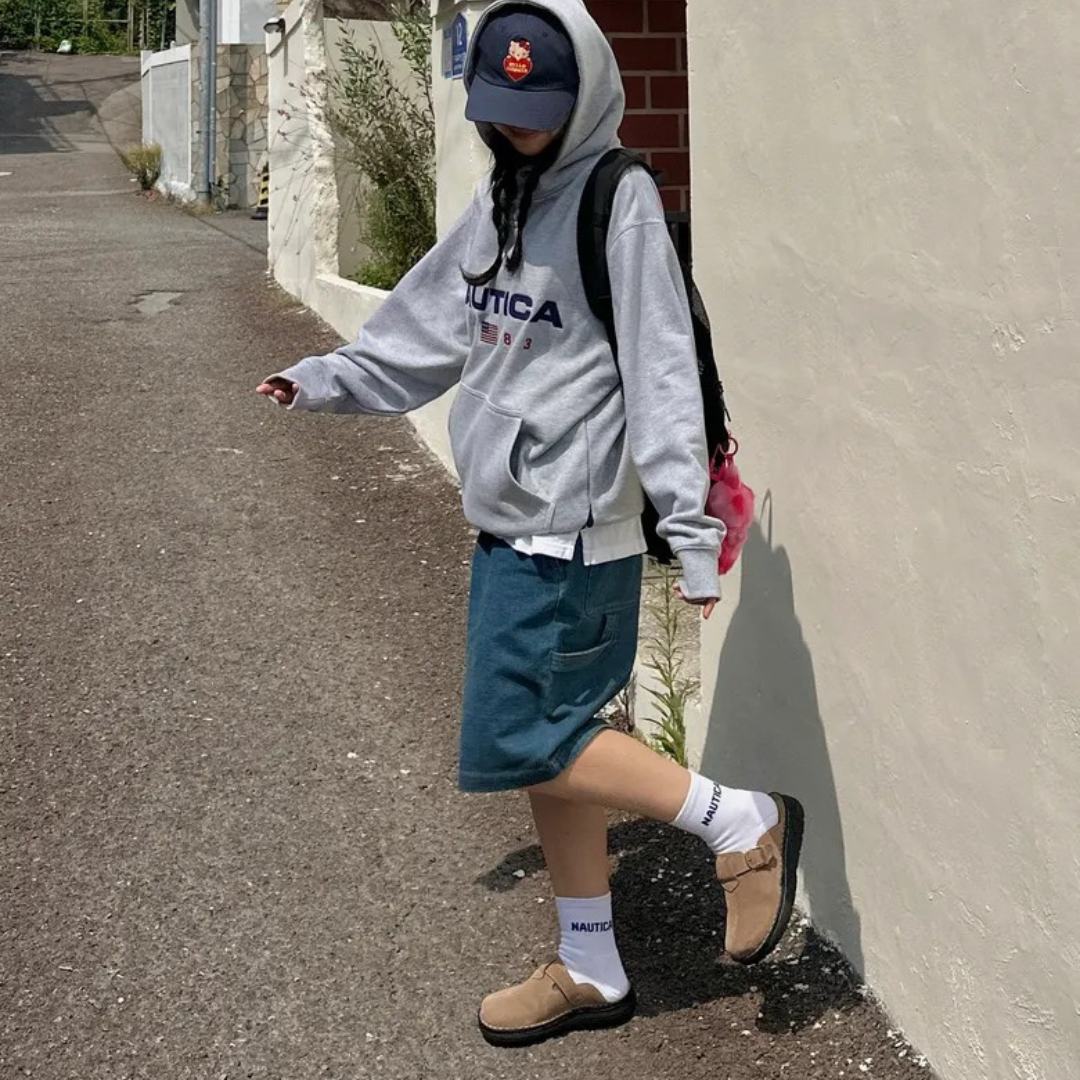 "代購" Nautica 經典款中筒襪 五雙一組
