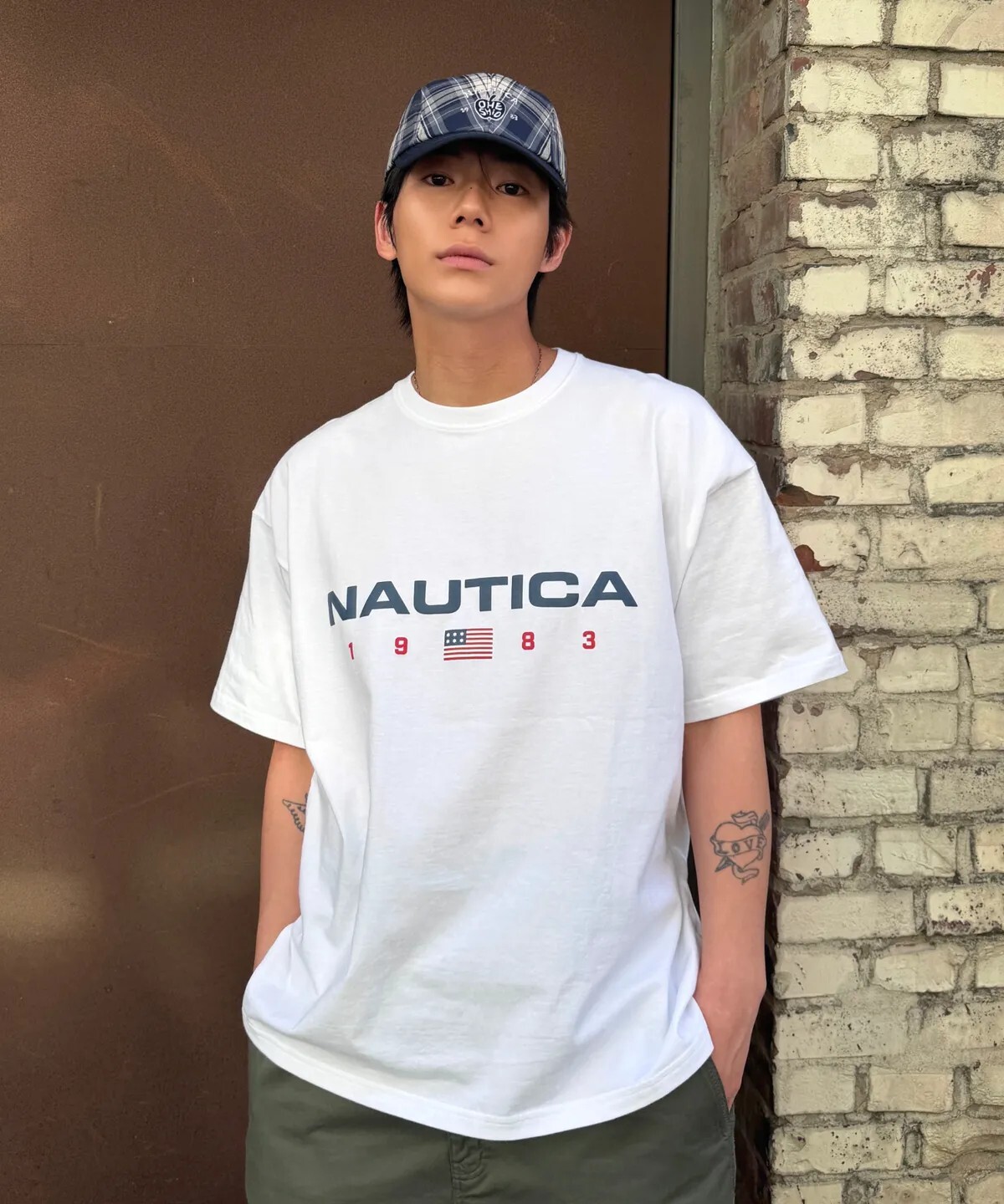 "代購" Nautica 83 Flag Yacht 經典Logo短T NTS4786