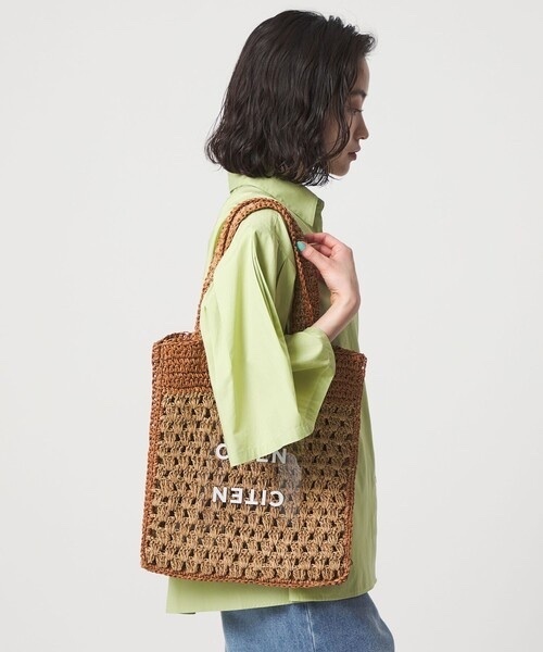 CITEN / Paper Cord Bicolor Tote