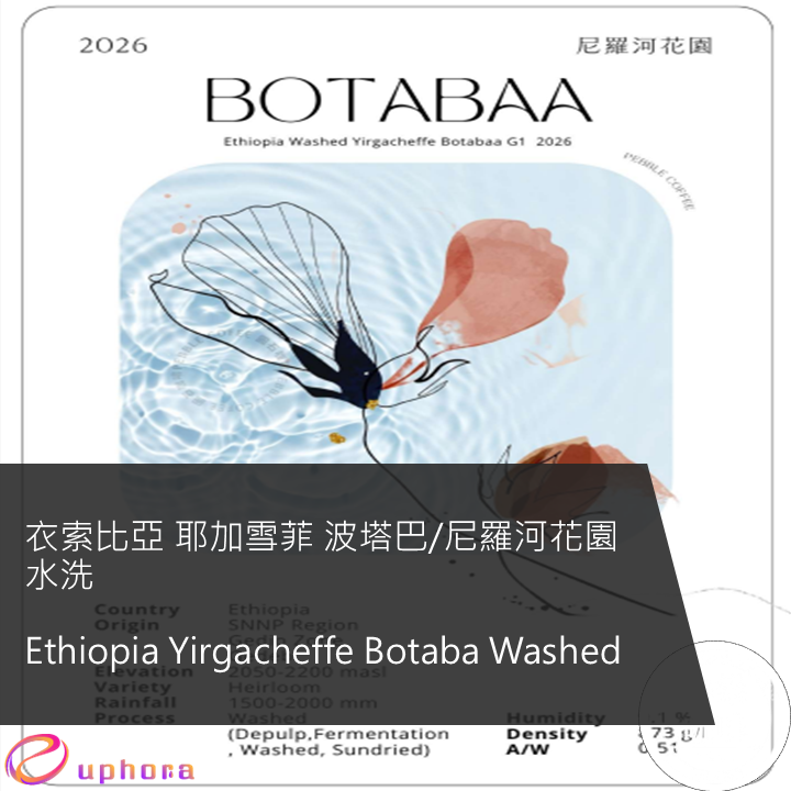 Ethiopia Yirgacheffe Botaba Washed