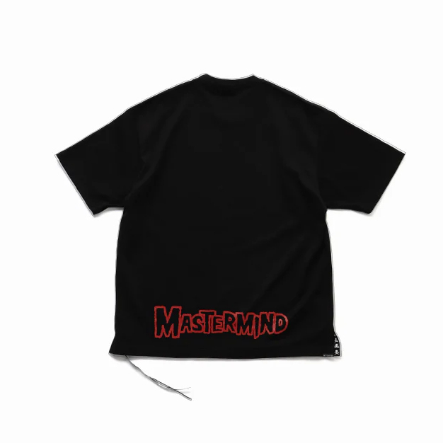MASTERMIND JAPAN CULT PUNK SS TEE BOXY FIT 紅字 骷髏 短T-MJ26EE1TS138