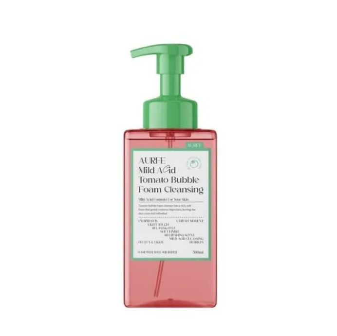 生活白書 AURFE 弱酸性番茄泡沫潔面乳 (500ml)