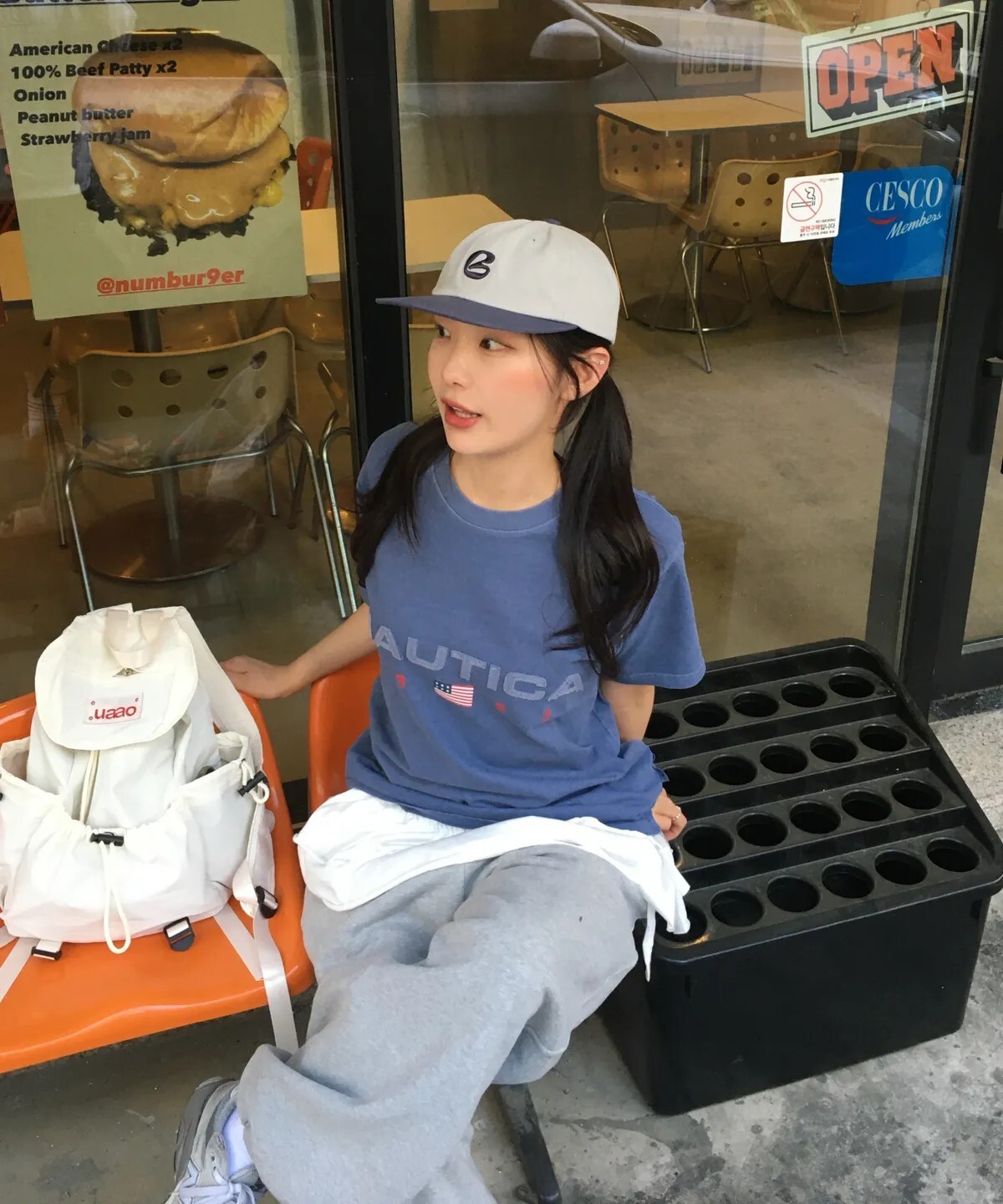"代購" Nautica 83 Flag Yacht 水洗做舊 短T NTS4796
