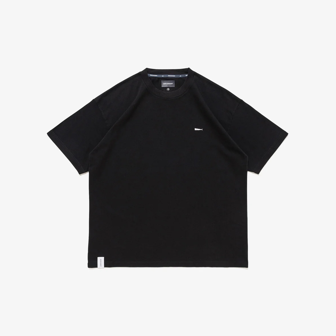 -(B3d03)-DESCENDANT CACHALOT ORGANIC COTTON SS DCDT SS26 刺繡小鯨魚 短T-261ATDS-CSM17