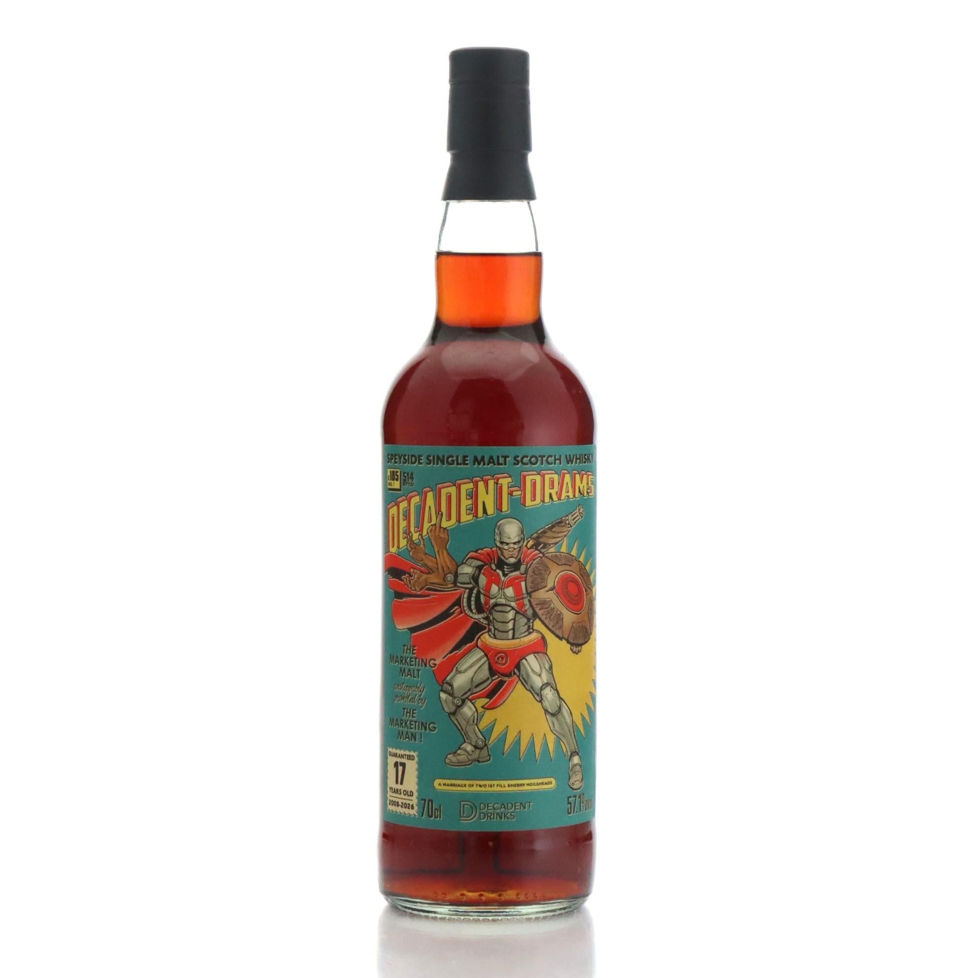 Marketing Malt 2008/2026 17YO 57.1% Decadent Drams