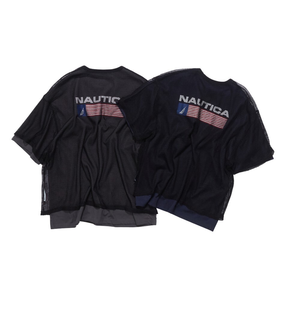 "代購" Nautica 網眼雙層 層次感 短T NTS5506