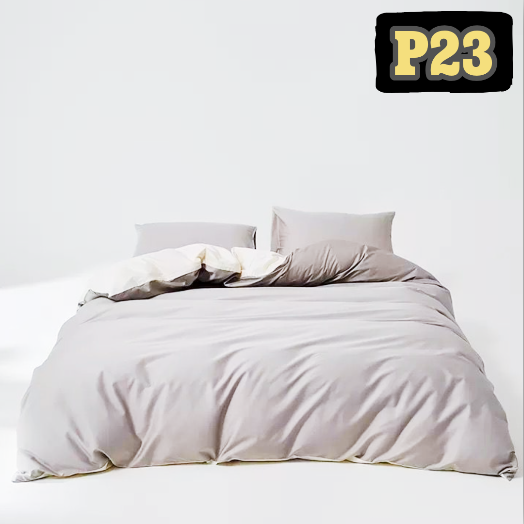 極簡主義純色加厚床品4件套裝 P23