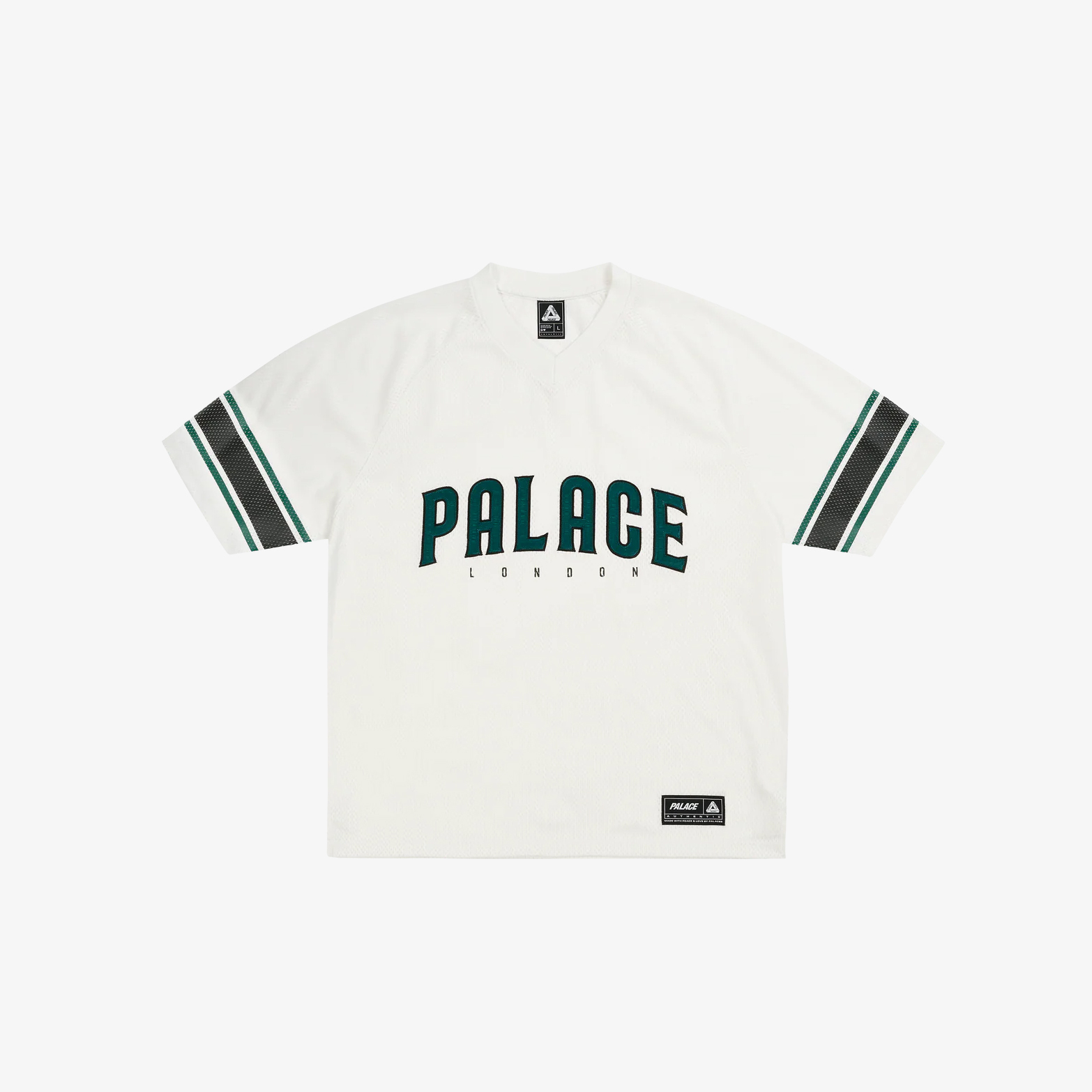 PALACE SATIN THE PARK MESH JERSEY 網布球衣 黑/白