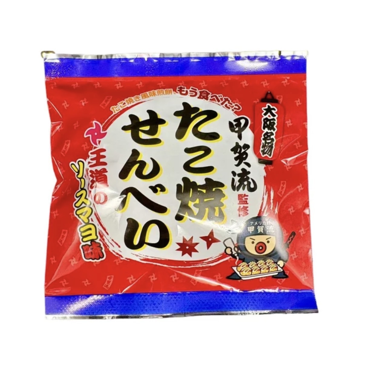 【Costco限定】JP 甲賀流章魚燒風味仙貝煎餅 12袋 1108 TK260602