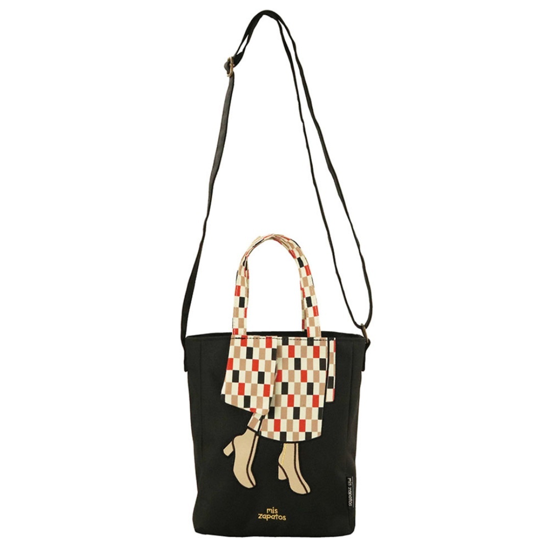 HKBG0603-031 (RB7421)kimono×boots mini shoulder BK (A31)