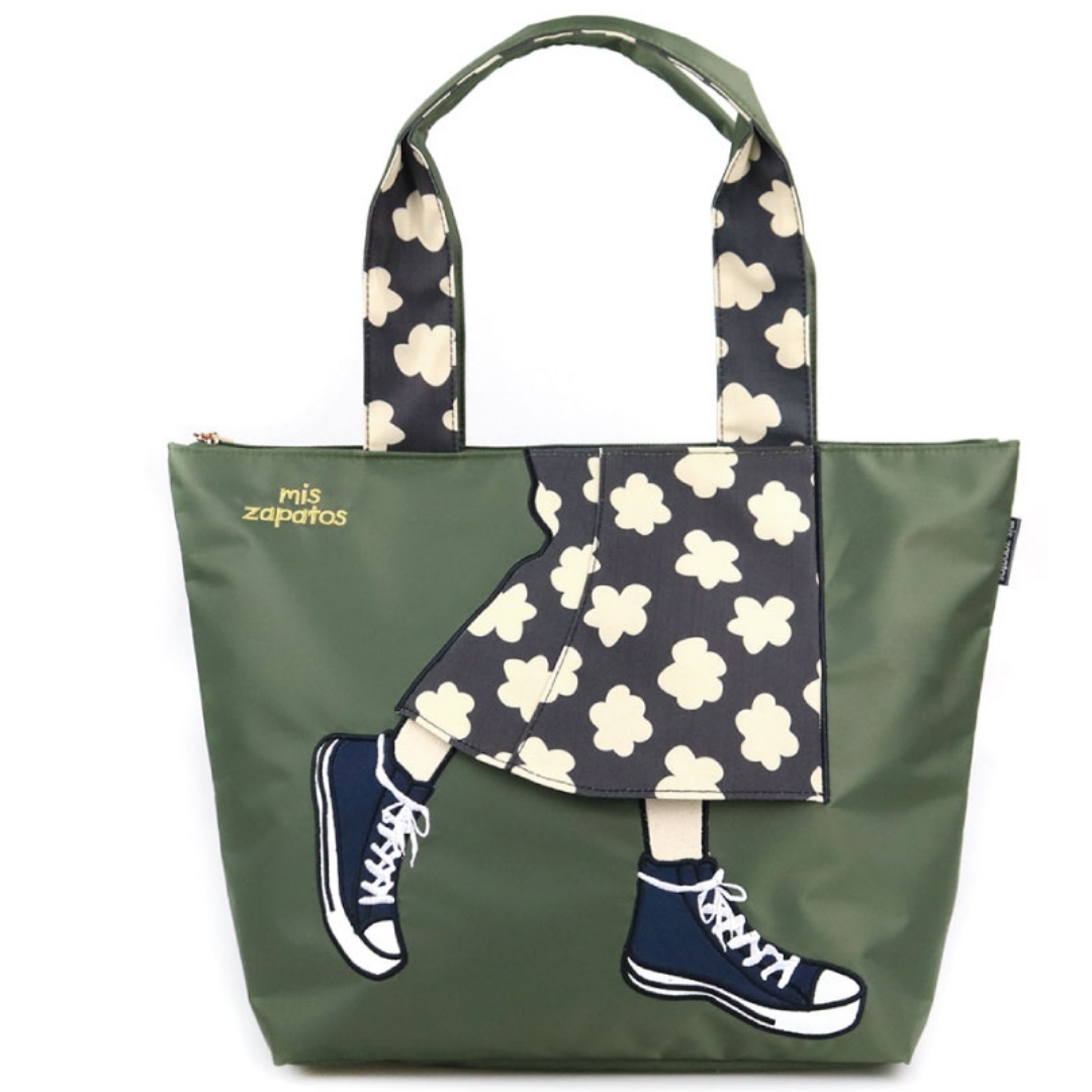 HKBG0603-045 (RB7080)Flower Shirt Tote KH (A45)