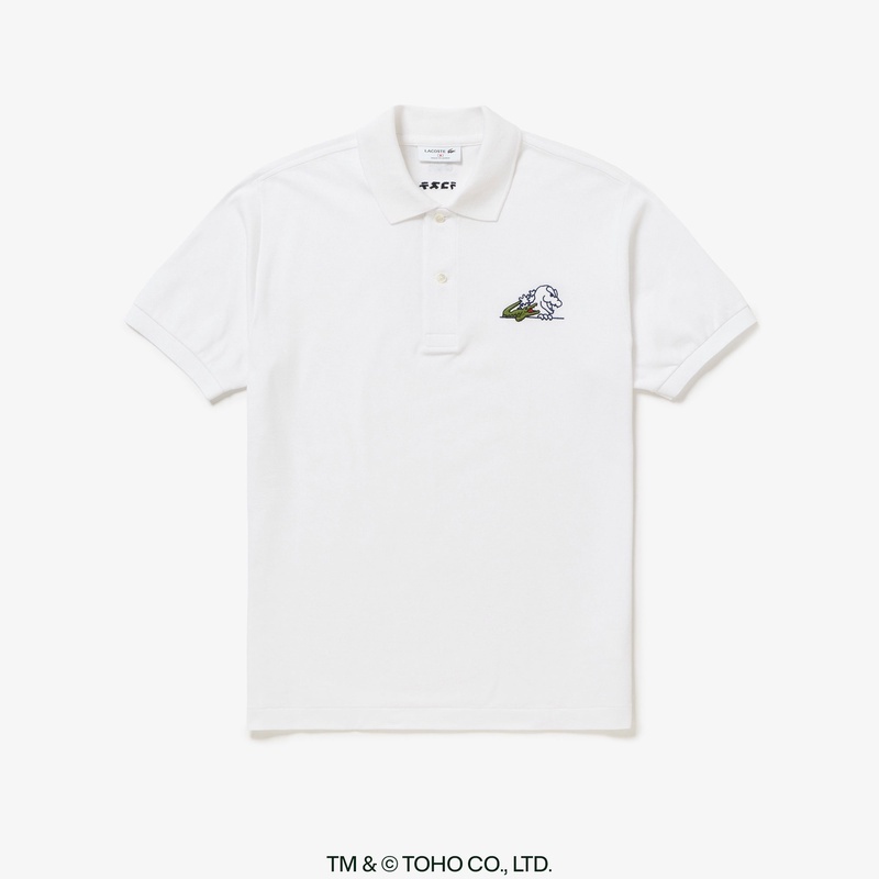 2026SS 日版 Lacoste x Godzilla 聯名 頭像 哥吉拉 鱷魚 短袖 POLO衫 現貨 PH01GZJ-99