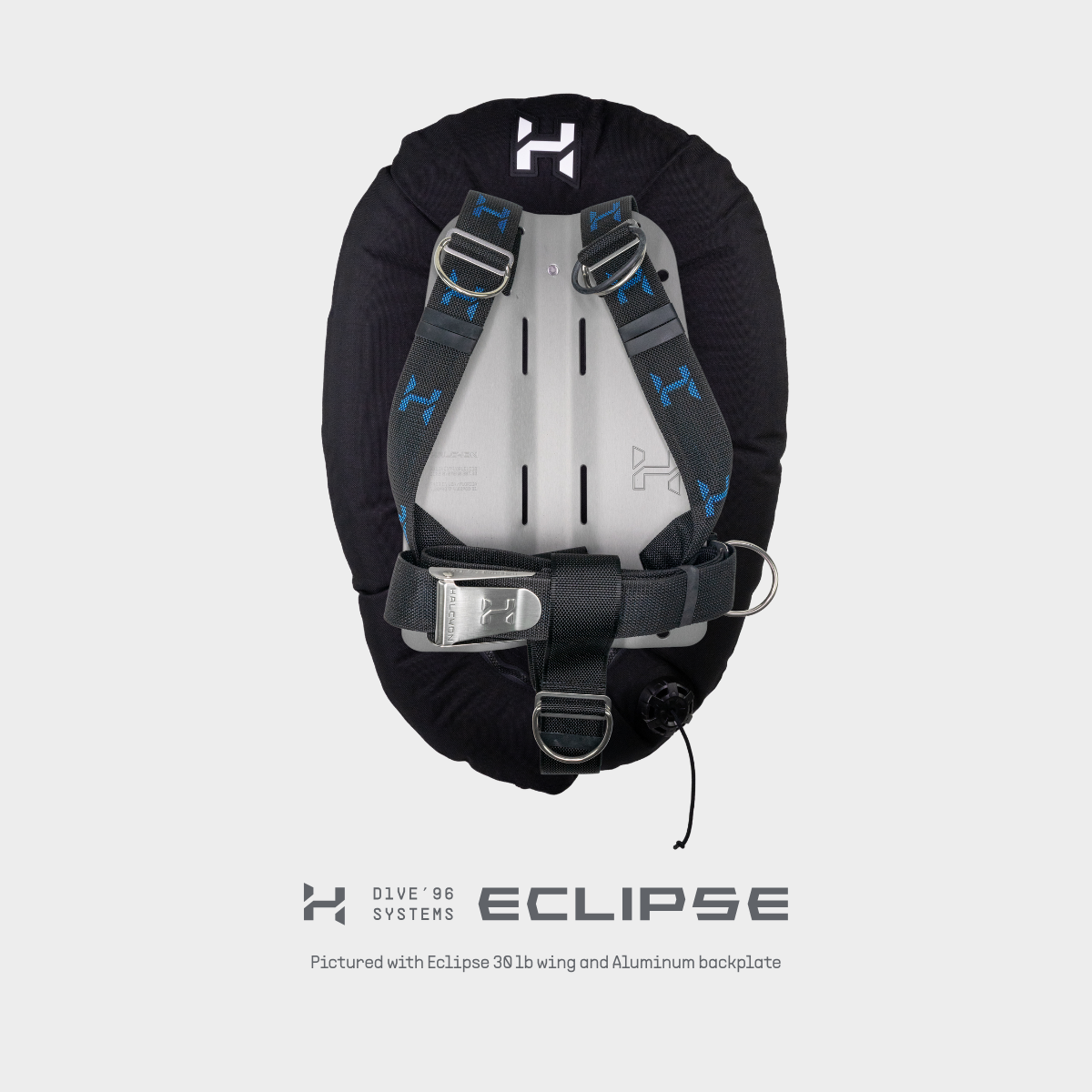 ▲Halcyon-ECLIPSE  鋁背版背囊式BCD (不含ACB)