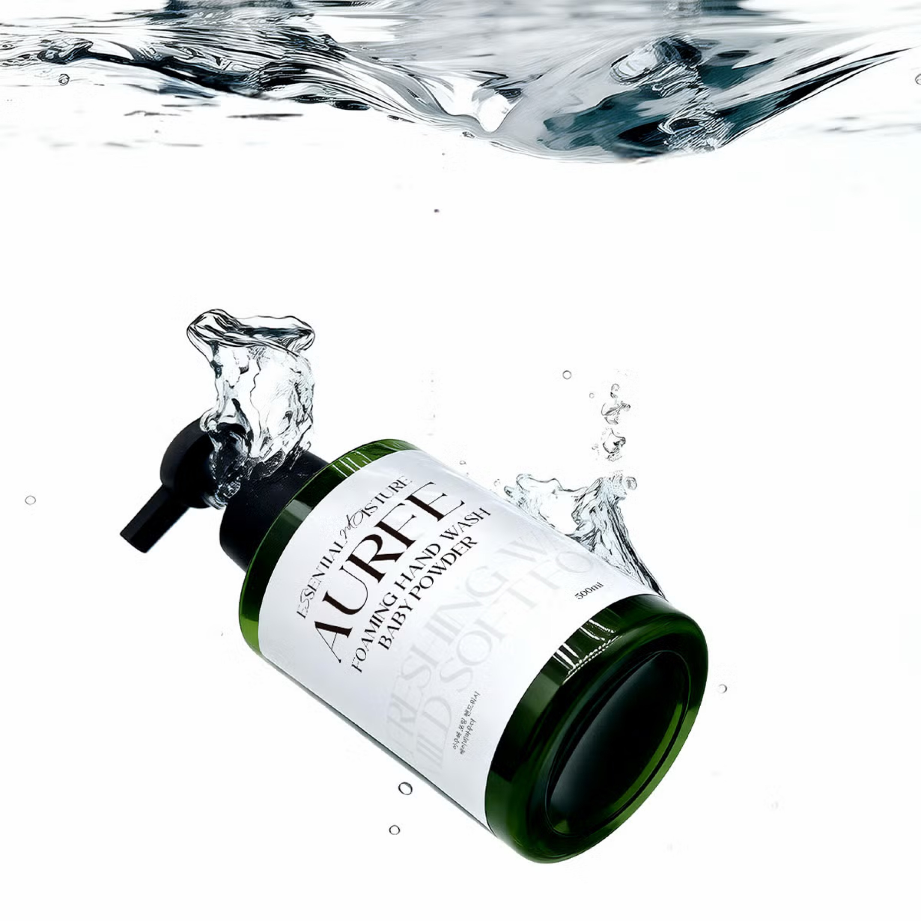 【買3送1，請選4件】生活白書 AURFE 保濕紓緩洗手泡泡 (500ml) - 2款選擇