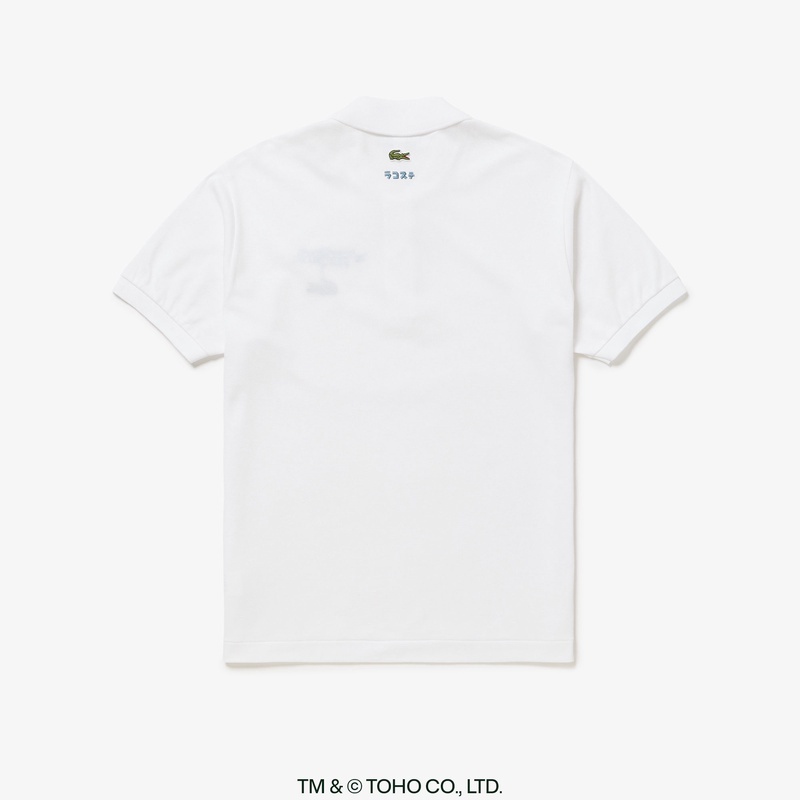 2026SS 日版 Lacoste x Godzilla 聯名 機械哥吉拉釣鱷魚 短袖 POLO衫 現貨 PH02GZJ-99