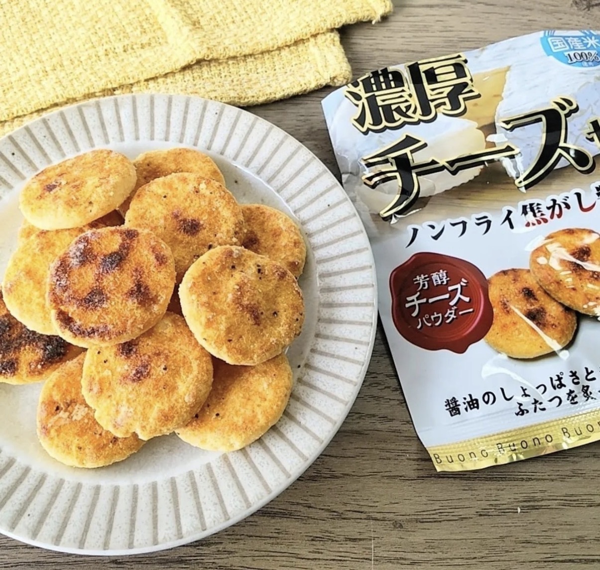 【Costco限定】JP 濃厚芝士焦香醬油米餅 4235 TK260602