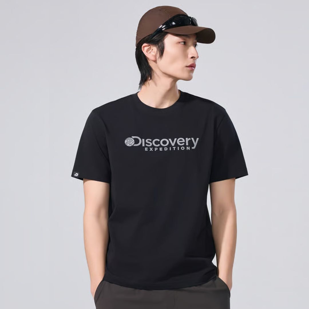 【直播】DISCOVERY LX060302 男裝Logo短袖上衣（DMRS71063）