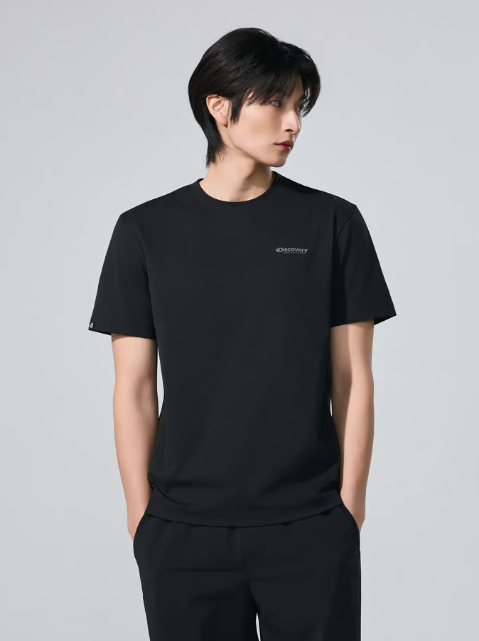 【直播】DISCOVERY LX060305 男裝小Logo短袖上衣（DMRS63063）