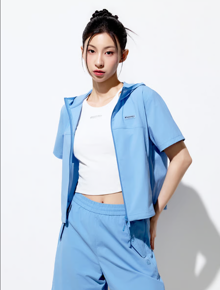 【直播】DISCOVERY LX060307 女裝短袖連帽外套（DWTR96063）