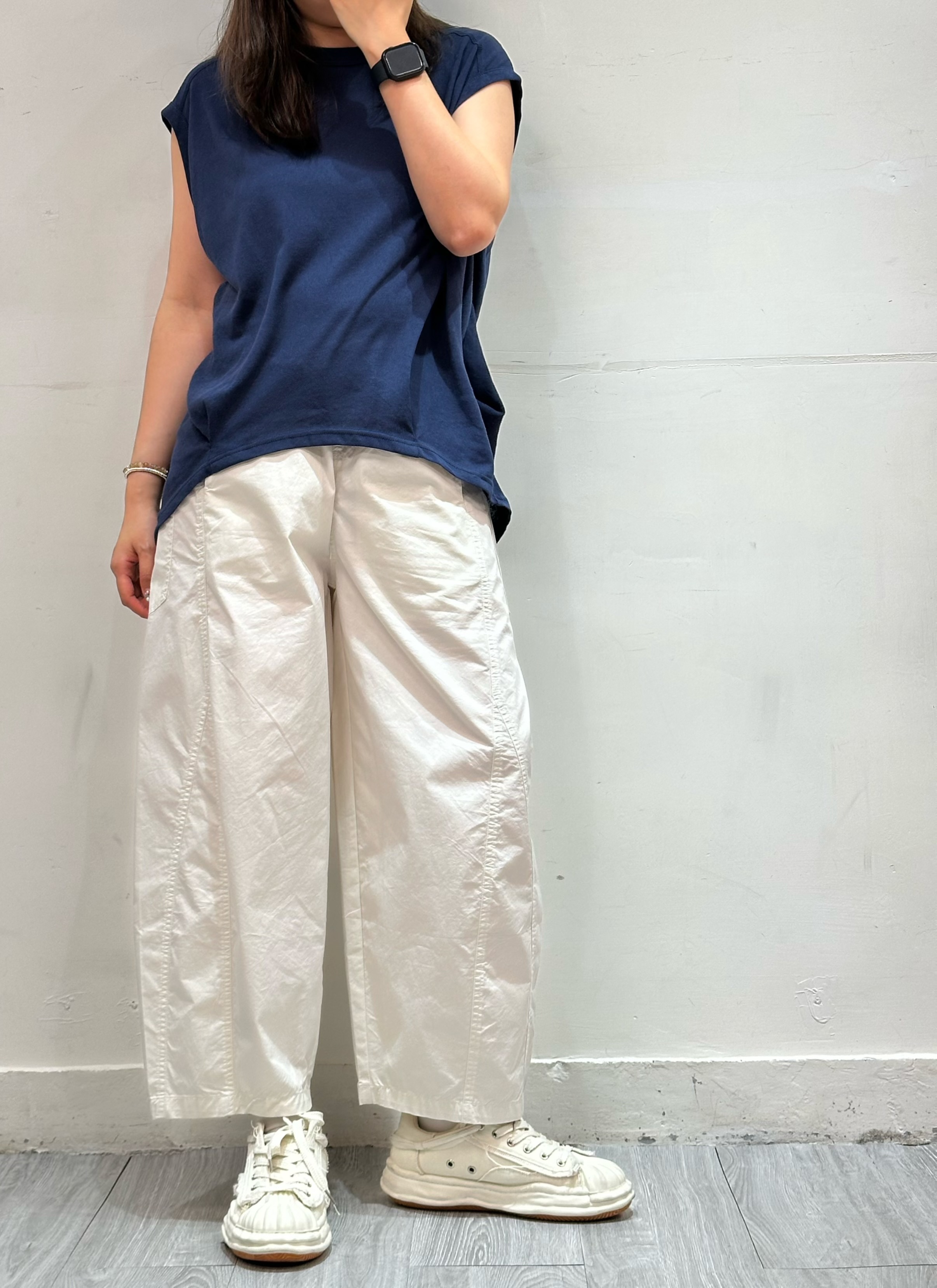 03745a/純色休閒百搭工裝褲 28-40/44/36