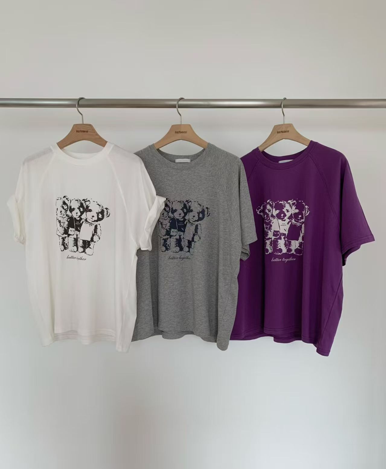 OT6307 三隻小熊Tee