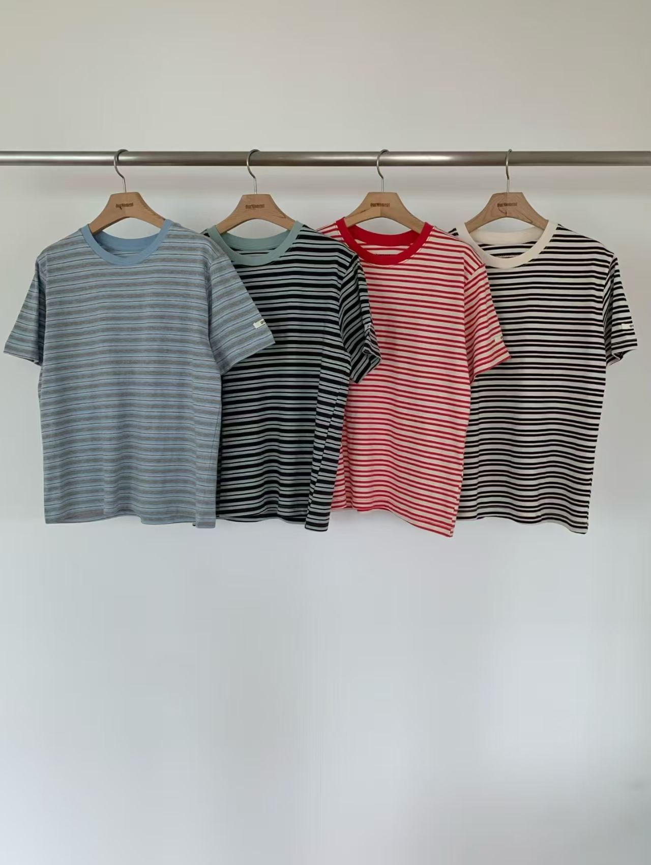 OT6314 美式條紋Tee