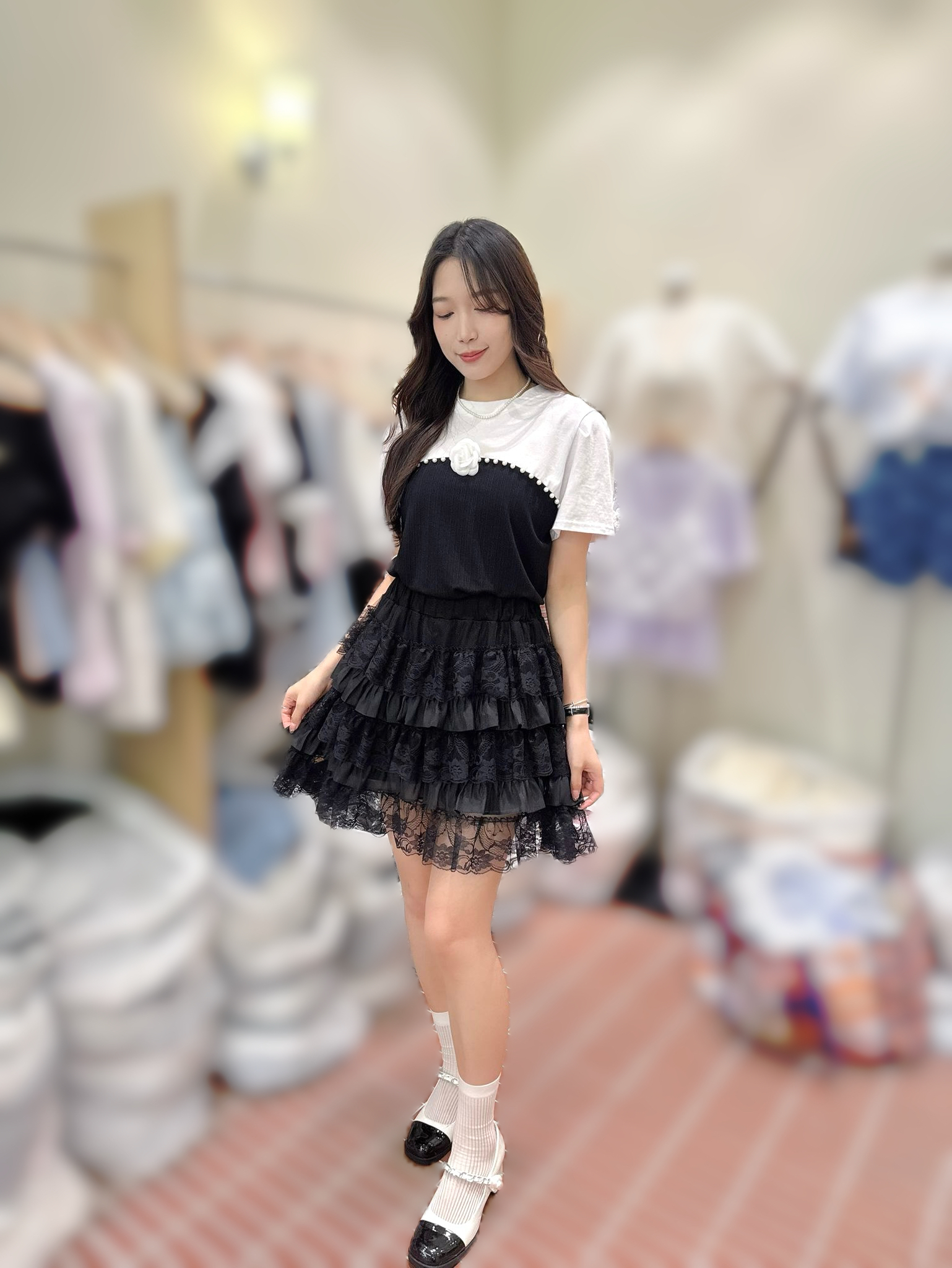 BE14  下身 腰26-34 hip46-50長19 $519 (一口價)