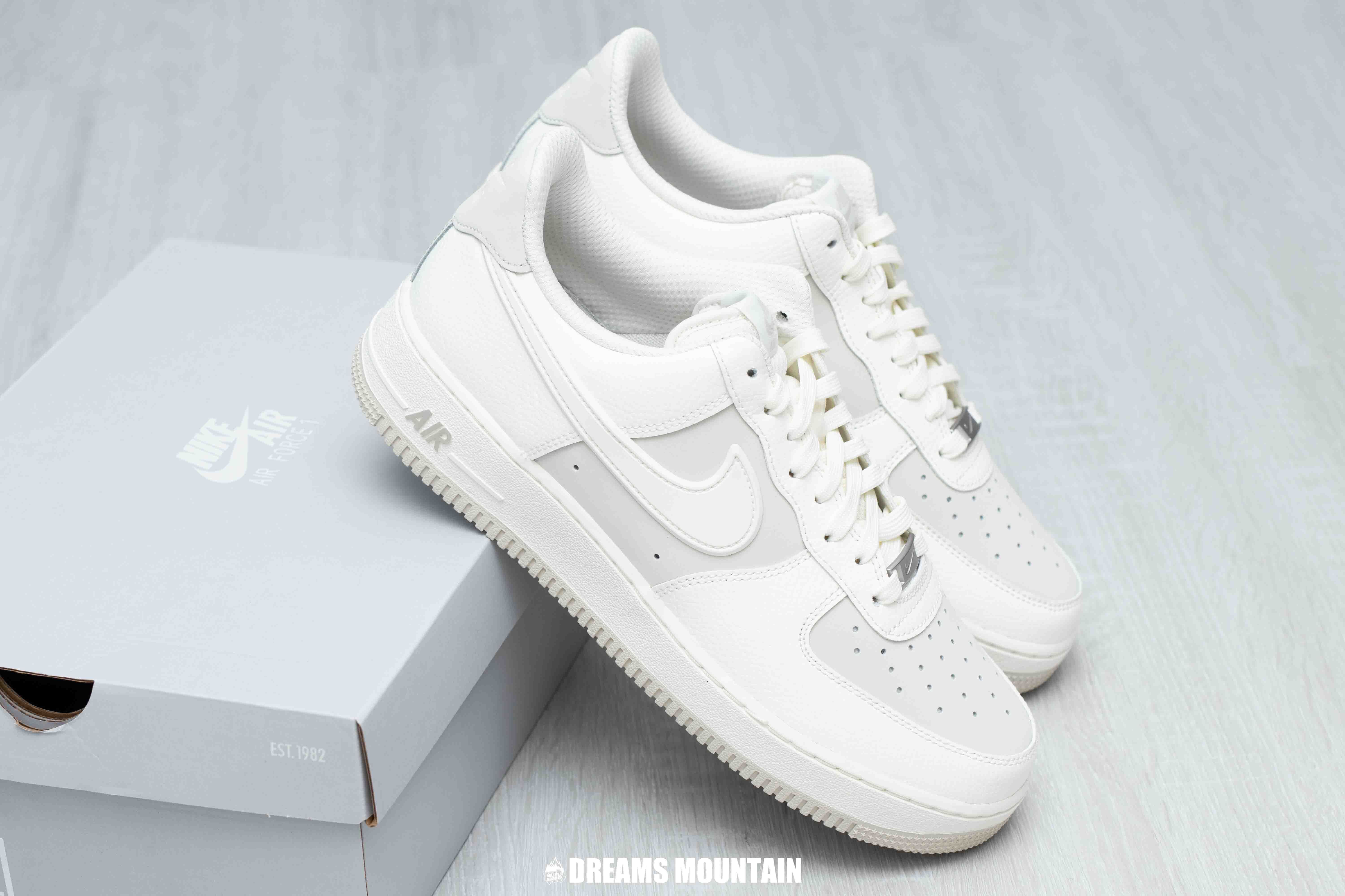 【預訂】NIKE AIR FORCE 1 07 LV8  米奶茶灰-MEN