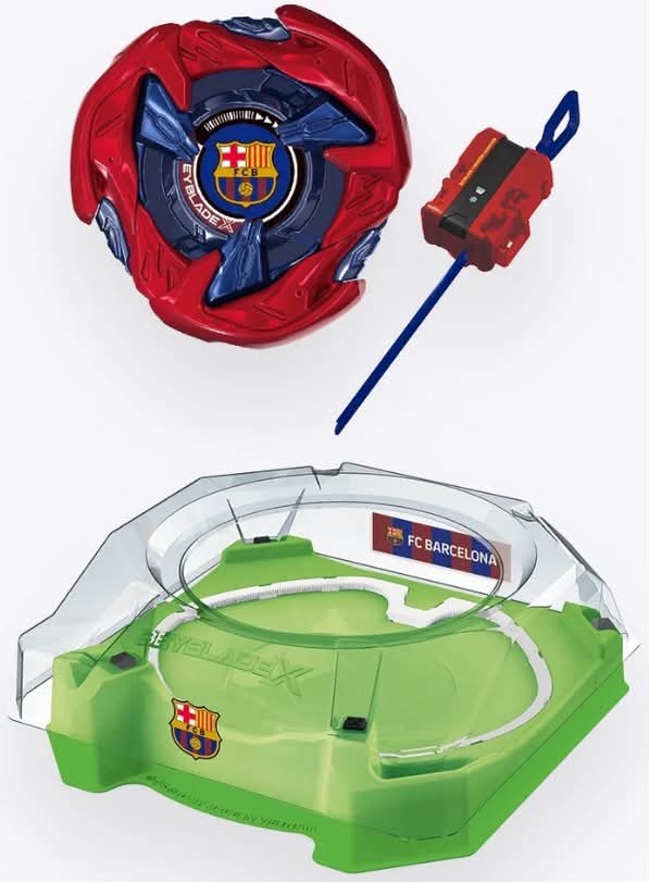 現貨快速出貨 BEYBLADE X 戰鬥陀螺 UX-00 巴塞隆納戰鬥陀螺盤組