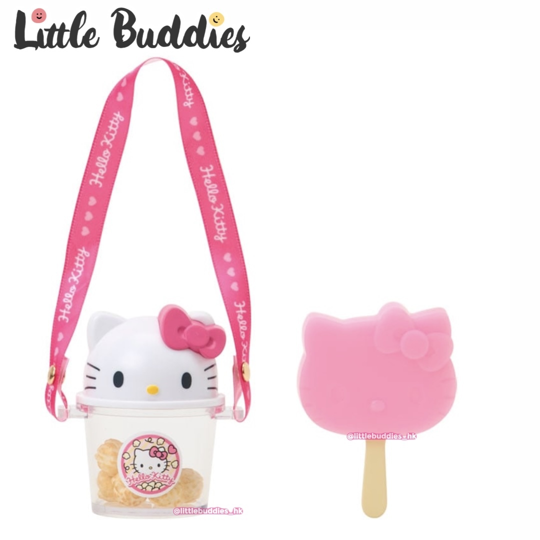 日本 Sanrio Pitatto Friends換裝公仔系列 - 公仔專用衣服配件 (立體公仔造型爆谷筒/雪條)