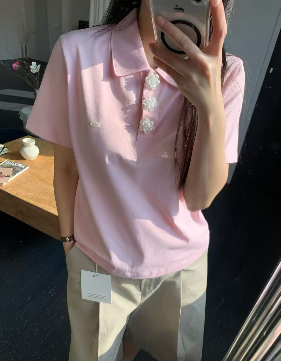 珠花有領polo衫