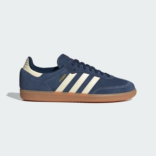 Adidas 愛迪達 Samba OG KK2273 男女 休閒鞋 復古 麂皮 流行 深藍