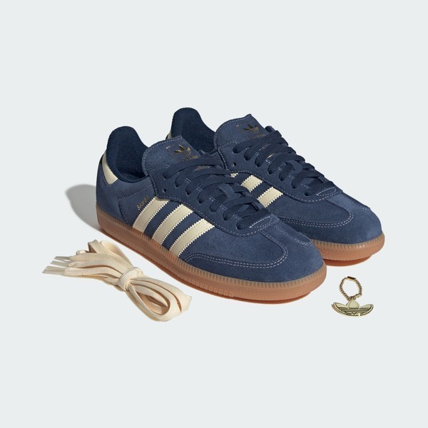Adidas 愛迪達 Samba OG KK2273 男女 休閒鞋 復古 麂皮 流行 深藍
