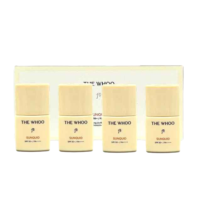 【WHOO】拱辰享沁舒水感防曬露SPF50+/PA++++ 13ml*4入 (效期：2028.07)  .