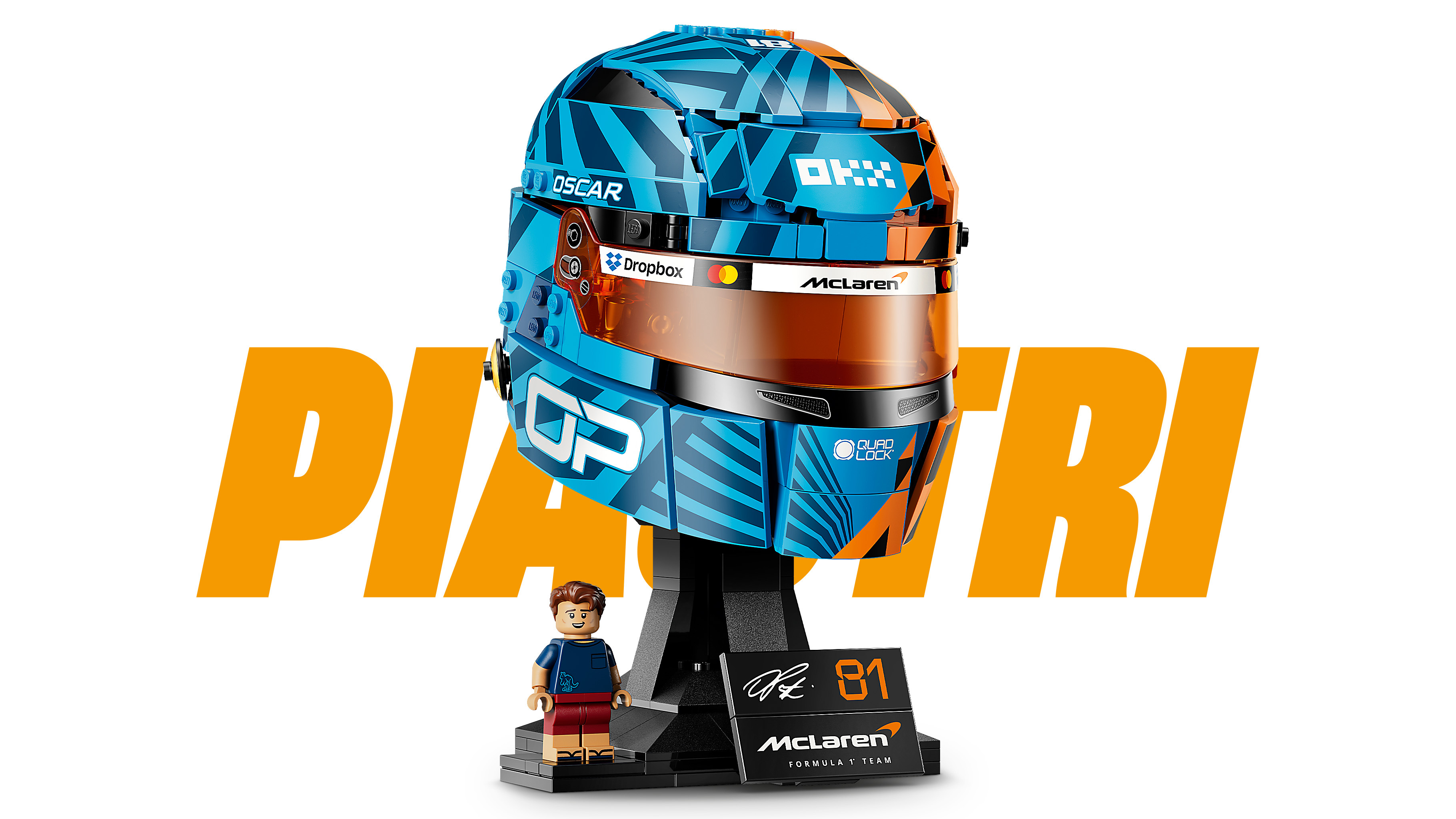 43017 McLaren Mastercard F1® Team Oscar Piastri 頭盔