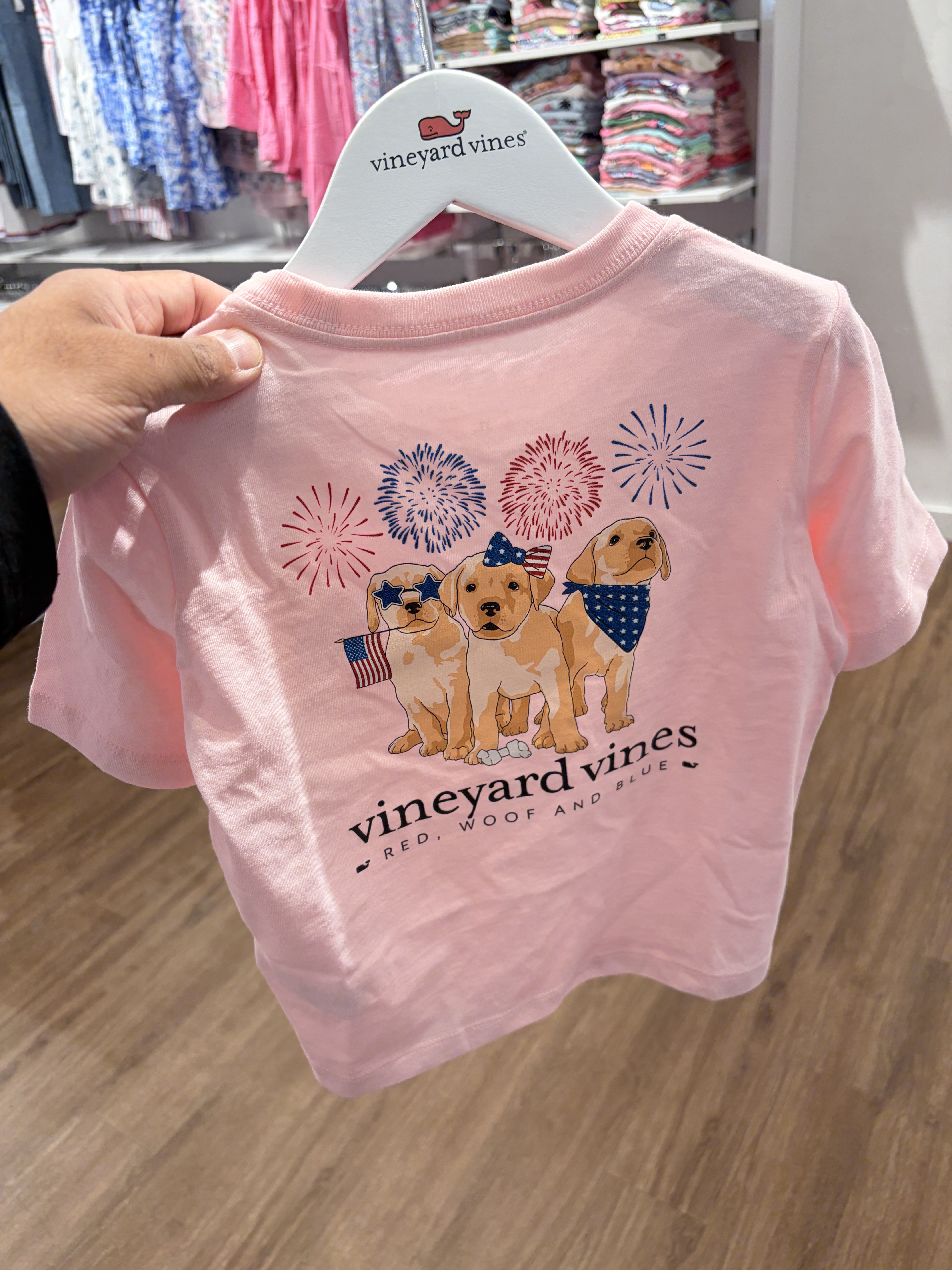 【限時】Vineyard Vines小鯨魚 女童裝 狗狗圖案 短TEE