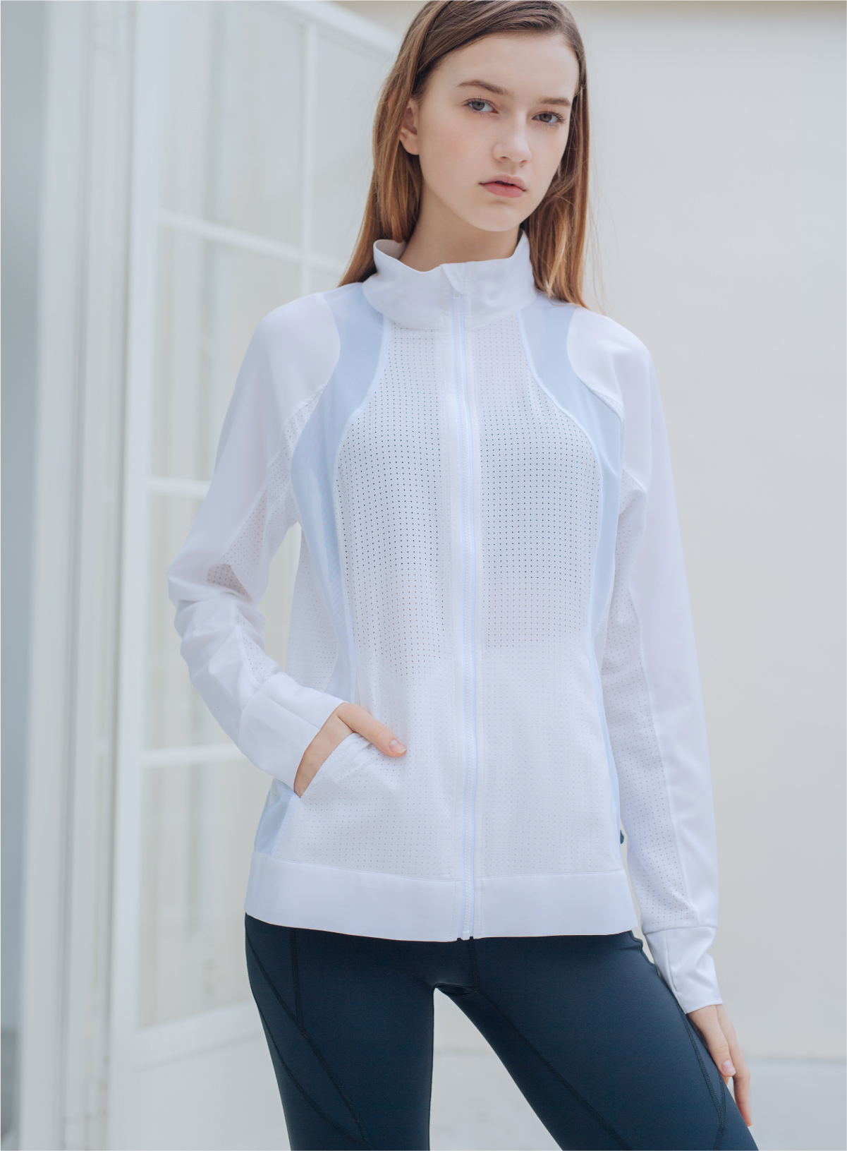 AOA4202 風涼防曬薄外套-N