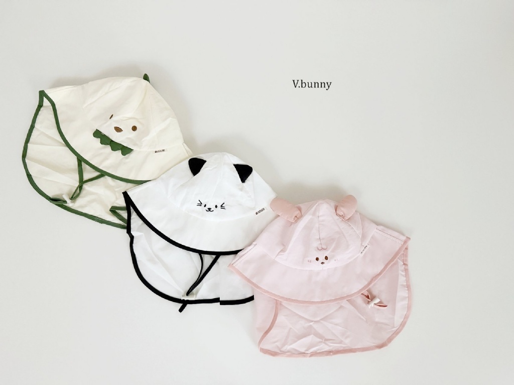 正韓夏VBUNNY 三色可愛動物護頸帽