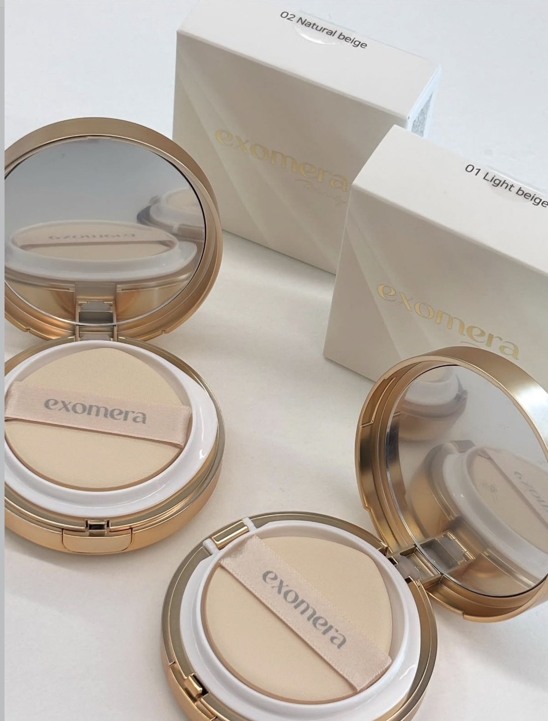 韓國 EXOMERA 美肌煥彩毛孔遮瑕氣墊 15g