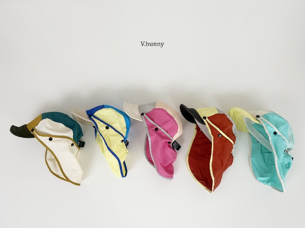 正韓夏VBUNNY 五色夏天必備可拆式護頸帽